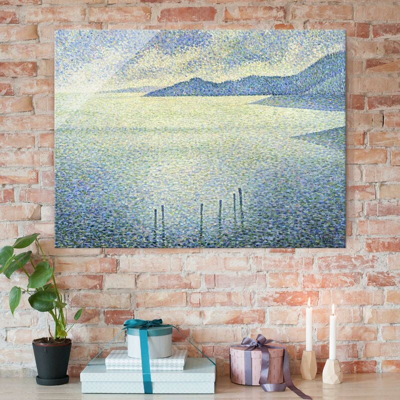 

Bilderwelten - Cuadro de cristal - Theo van Rysselberghe - Coastal Scene - Apaisado 3:4 Dimensión LxA: 60cm x 80cm
