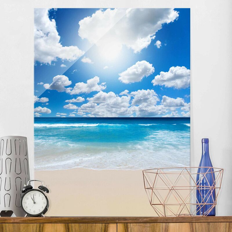

Cuadro de cristal - Touch of paradise - Alto 4:3 Dimensión LxA: 100cm x 75cm