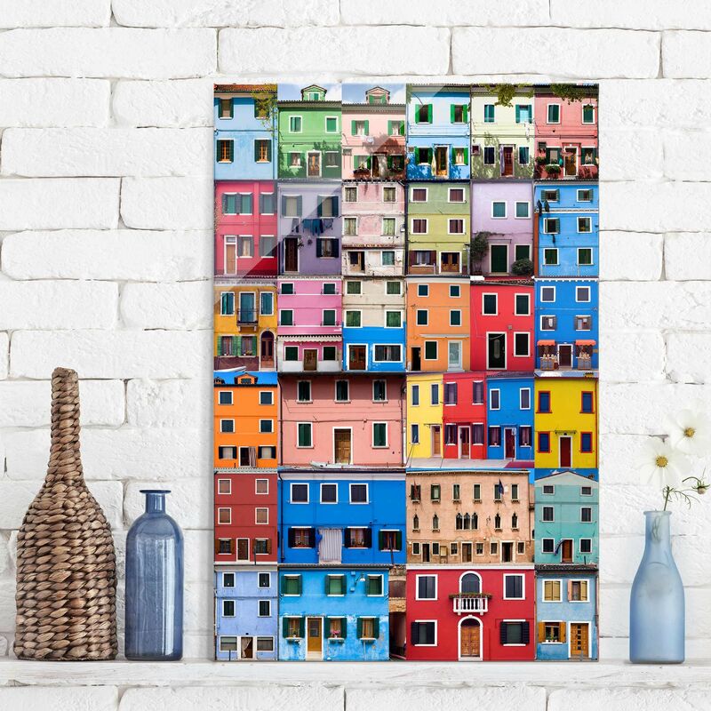 

Bilderwelten - Cuadro de cristal - Venetian Homes - Alto 3:2 Dimensión LxA: 90cm x 60cm
