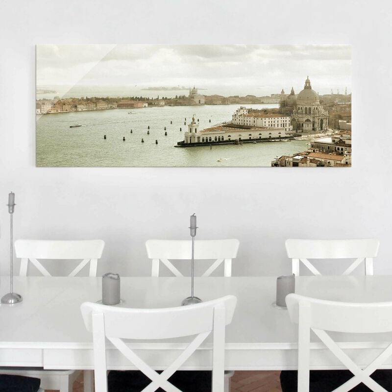 

Cuadro de cristal - Venetian Lagoon - Panorama Apaisado Dimensión LxA: 40cm x 100cm