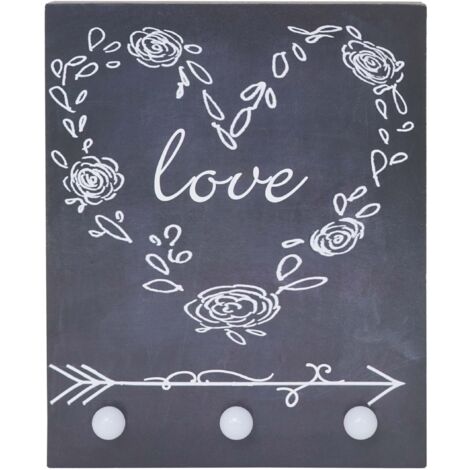 Cuadro de pared iluminado Imagen de bombilla LED 25x20cm Love 040003560