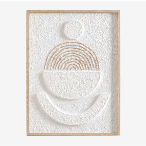 Cuadro Decorativo en Relieve (45x60 cm) Carsten SKLUM A