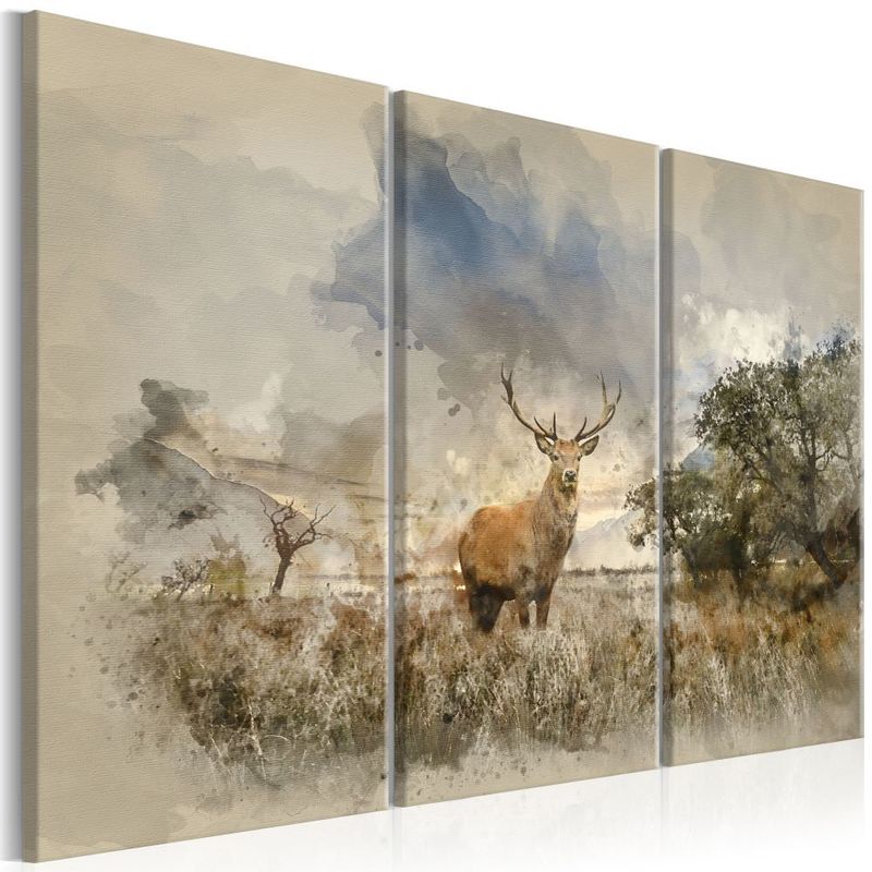 

Cuadro Deer in the Field I cm 90x60 Artgeist