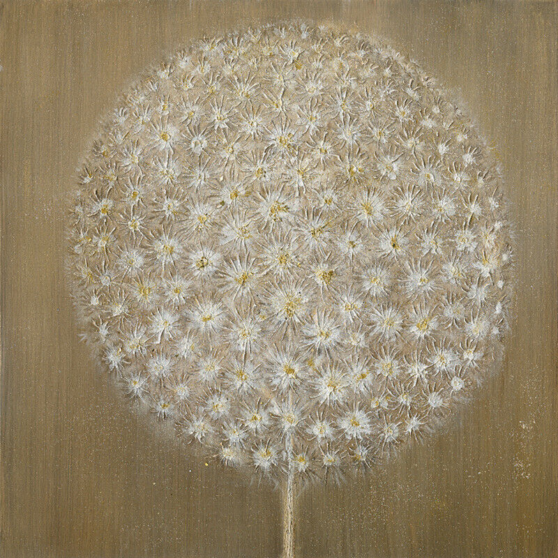 

Herdasa - Cuadro Diente de León Sepia 80x80 cm