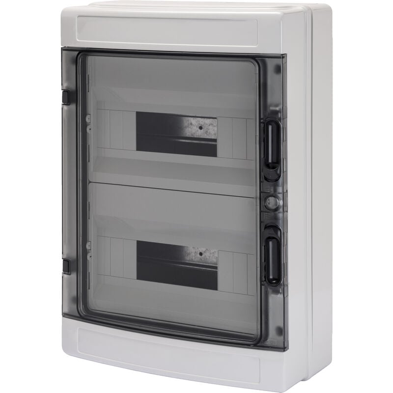 

Gewiss - Centralita con ventanas ahumadas 24 (12x2) módulos GW40104