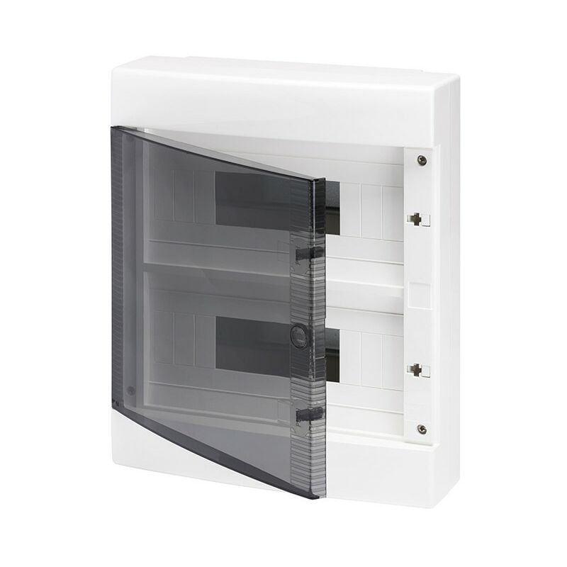 

Armario superficie puerta transparente libre de halógenos de 24 - Gewiss