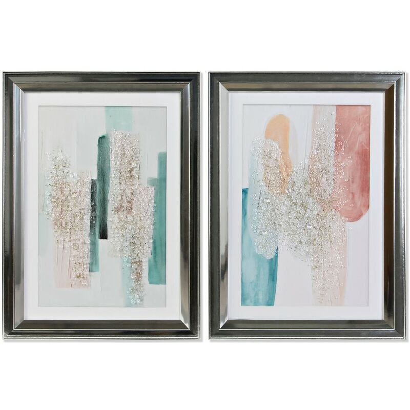 

Cuadro DKD Home Decor Abstracto (2 pcs) (49 x 3 x 69 cm)