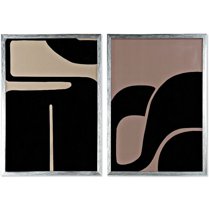 

Cuadro DKD Home Decor Abstracto (2 pcs) (50 x 3 x 70 cm)
