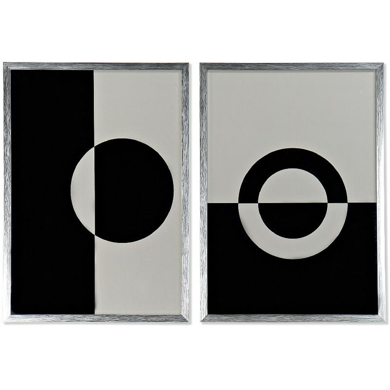 

Cuadro DKD Home Decor Abstracto (2 pcs) (50 x 3 x 70 cm)