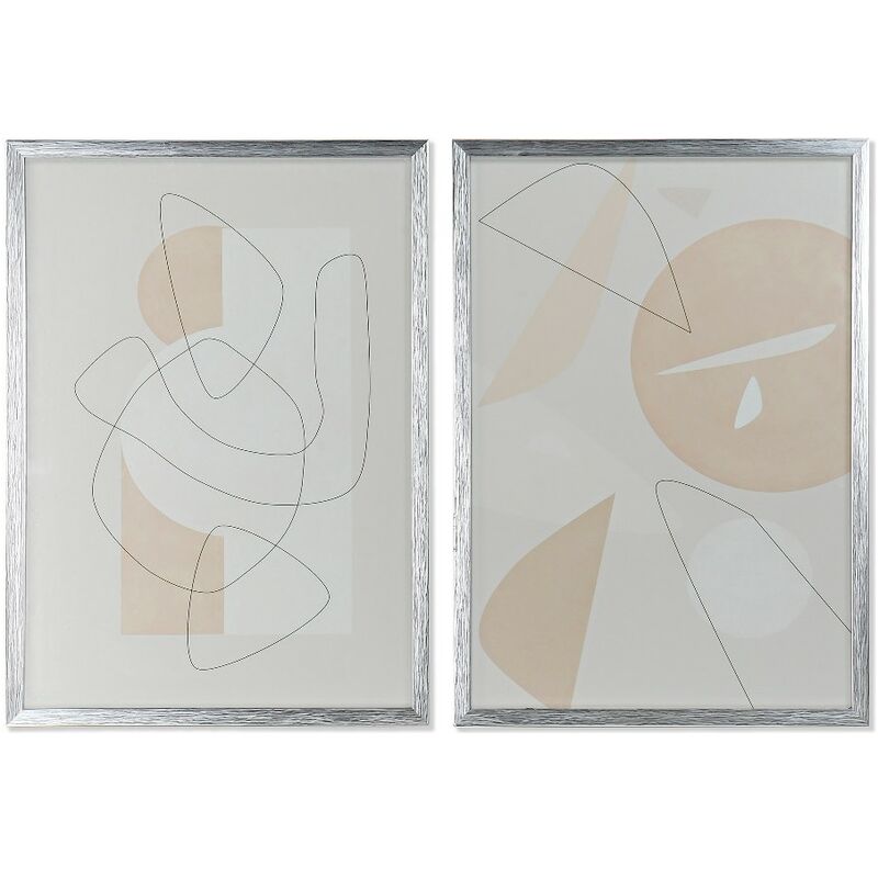 

Cuadro DKD Home Decor Abstracto (2 pcs) (50 x 3 x 70 cm)