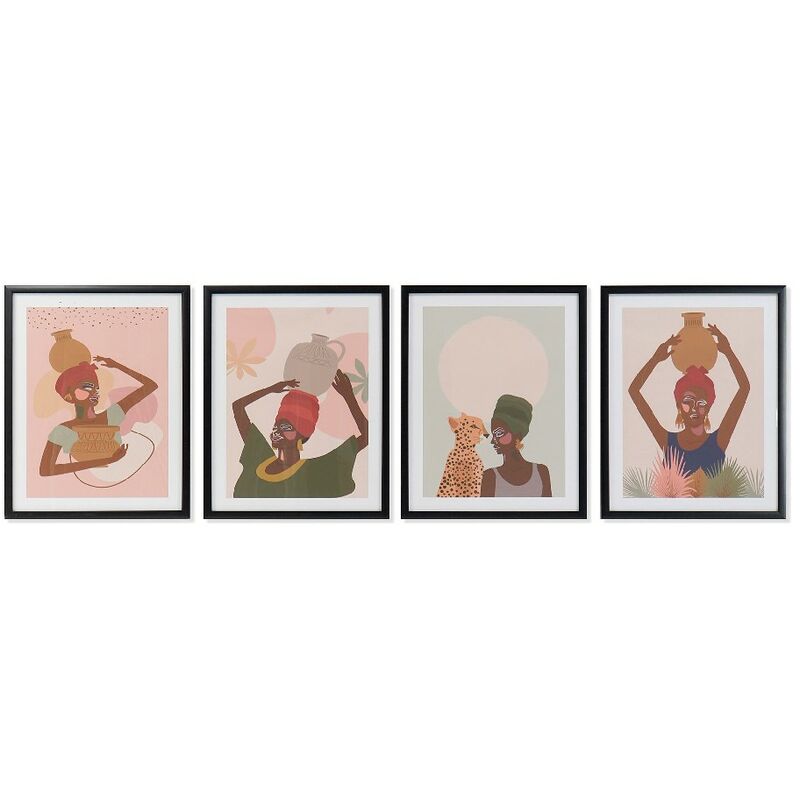 

Cuadro DKD Home Decor Africa (35 x 3 x 45 cm)
