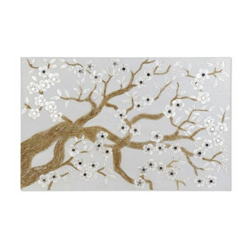 

Cuadro DKD Home Decor Árbol Almendra Nácar Madera MDF (122 x 3 x 80 cm)
