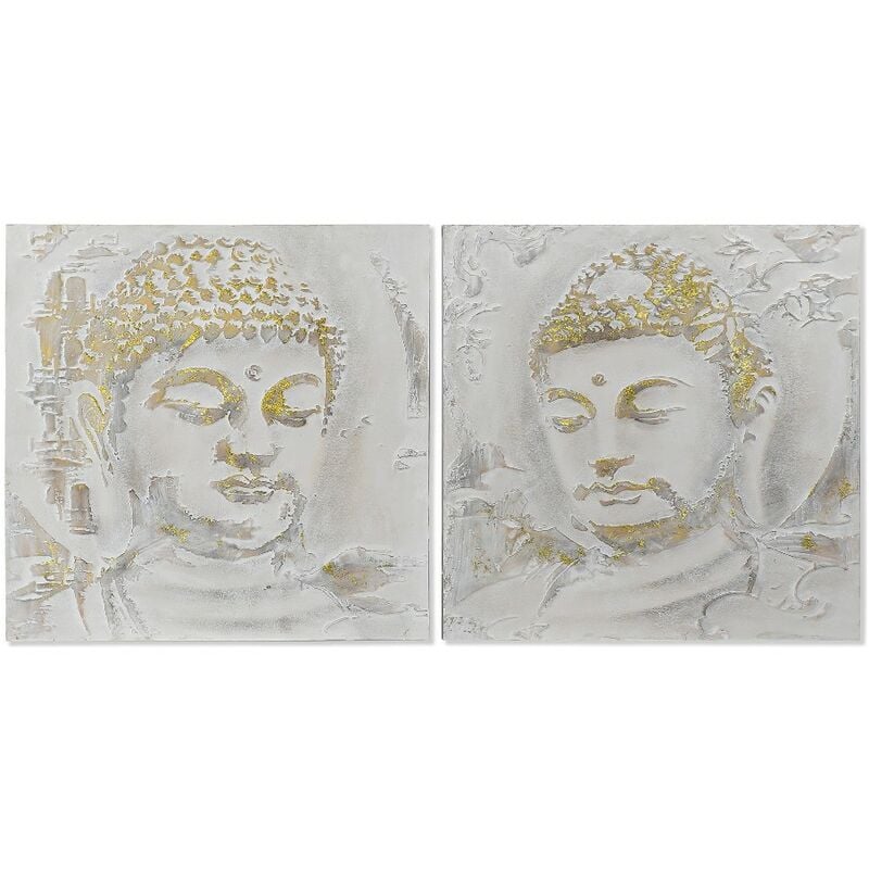 

Cuadro DKD Home Decor Buda Art (80 x 3 x 80 cm)
