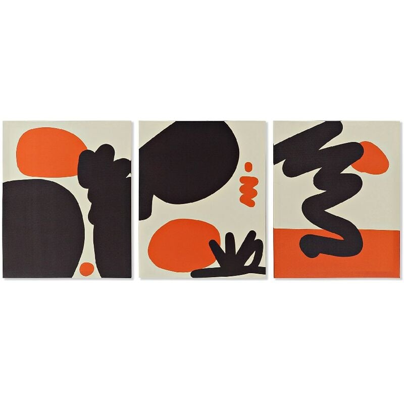 

Cuadro DKD Home Decor Circle Art Abstracto (3 pcs) (40 x 1.8 x 50 cm)