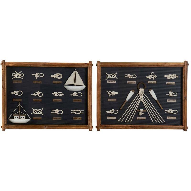 

Cuadro DKD Home Decor (2 pcs) (59 x 4 x 45 cm)