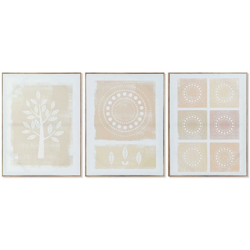 

Cuadro DKD Home Decor Dots (3 pcs) (60 x 3 x 80 cm)
