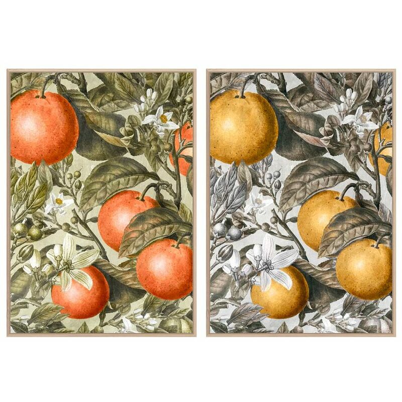 

Cuadro DKD Home Decor Fruta (2 pcs) (53 x 4.5 x 73 cm)