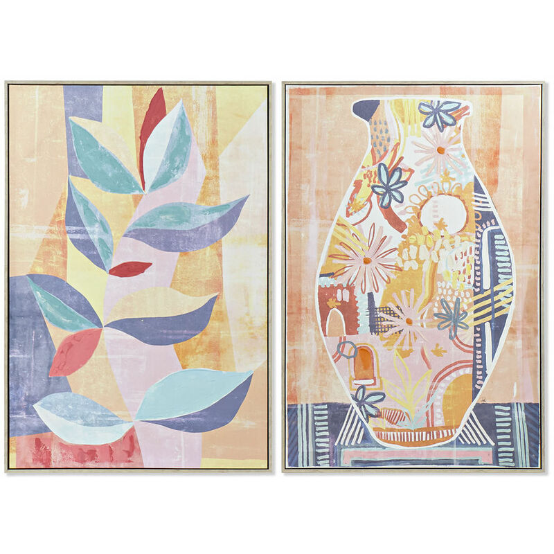 

Cuadro DKD Home Decor Jarrón (2 pcs) (83 x 4.5 x 123 cm)