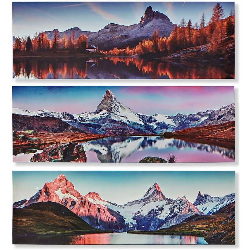 

Cuadro DKD Home Decor Landscape Lienzo (3 pcs) (90 x 2 x 30 cm)