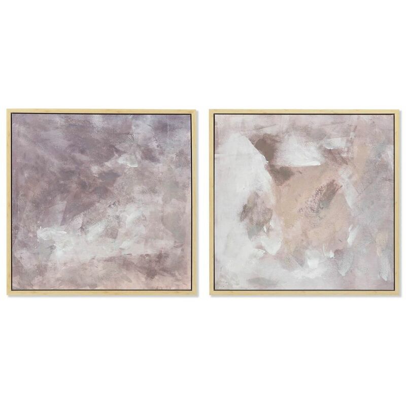 

Cuadro DKD Home Decor Lienzo Abstracto (2 pcs) (70 x 4 x 70 cm)