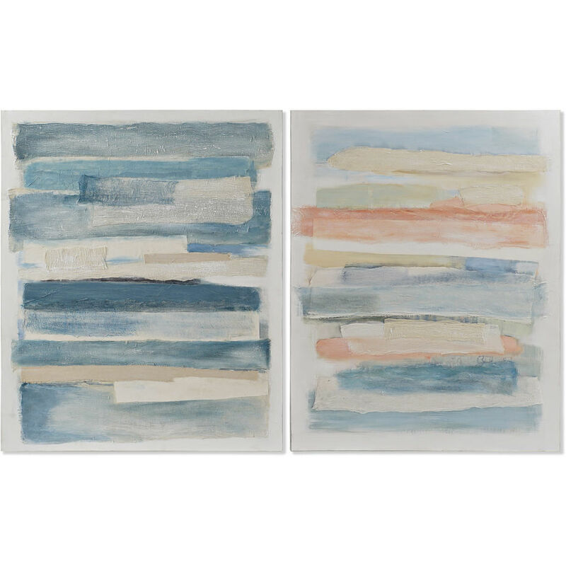 

Cuadro DKD Home Decor Lienzo Abstracto (2 pcs) (80 x 4 x 100 cm)
