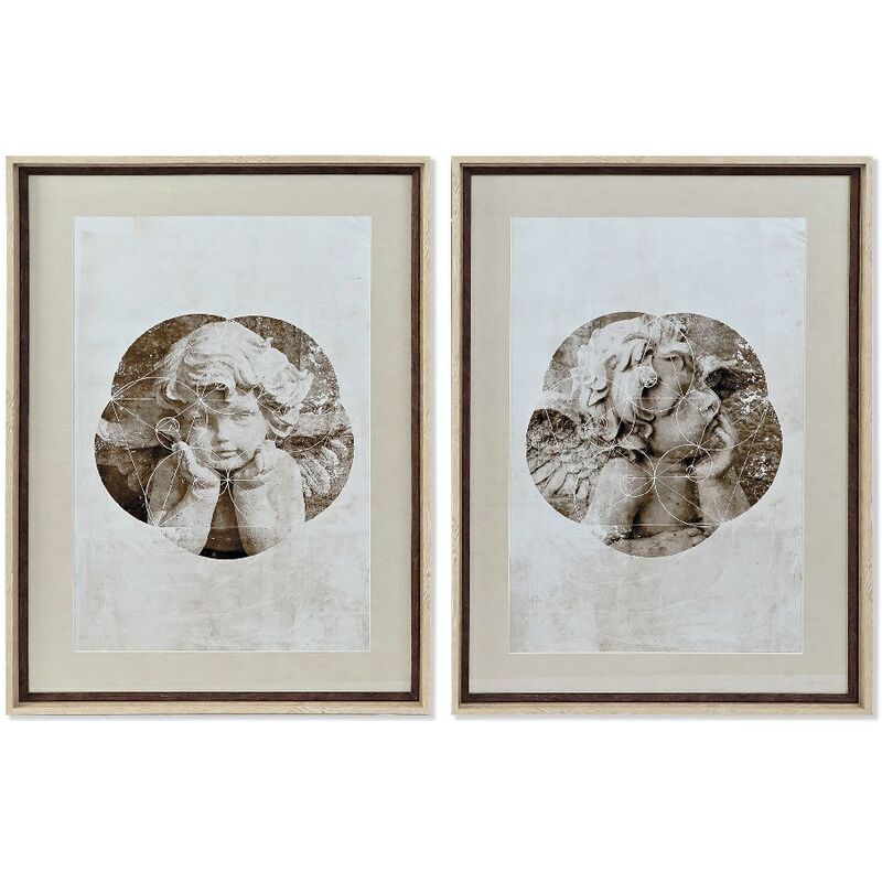 

Cuadro DKD Home Decor Lienzo Ángel (2 pcs) (64 x 3.5 x 88 cm)