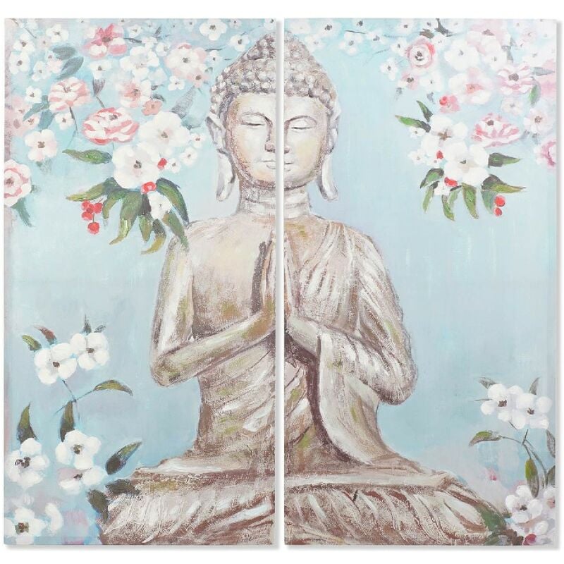 

Cuadro DKD Home Decor Lienzo Buda (2 pcs) (70 x 3 x 140 cm) (2 pcs)