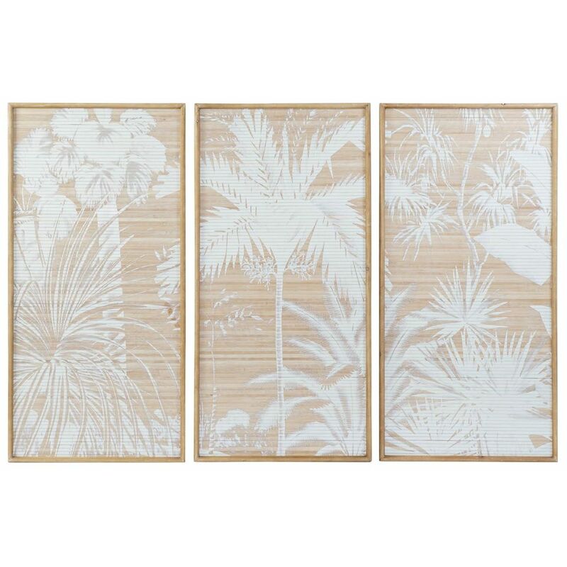 

Cuadro DKD Home Decor Madera Bambú Palmeras (58 x 4 x 120 cm)