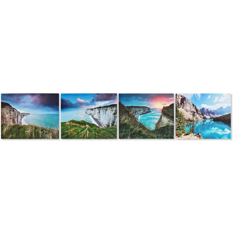 

Cuadro DKD Home Decor Paisaje 50 x 1.8 x 40 cm (4 pcs)