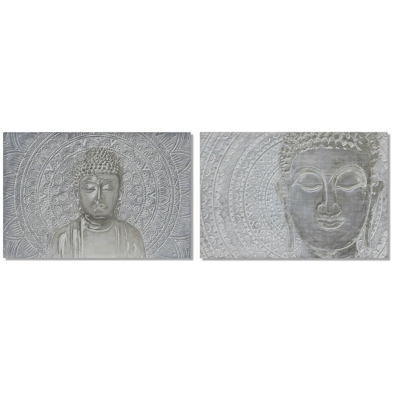 

Cuadro DKD Home Decor Buda (2 pcs) (120 x 2.8 x 80 cm)