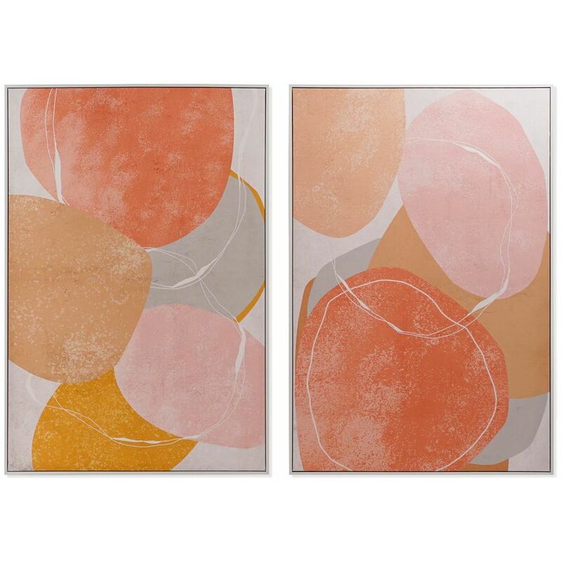 

Cuadro DKD Home Decor Poliestireno Abstracto (2 pcs) (80 x 4.3 x 120 cm)