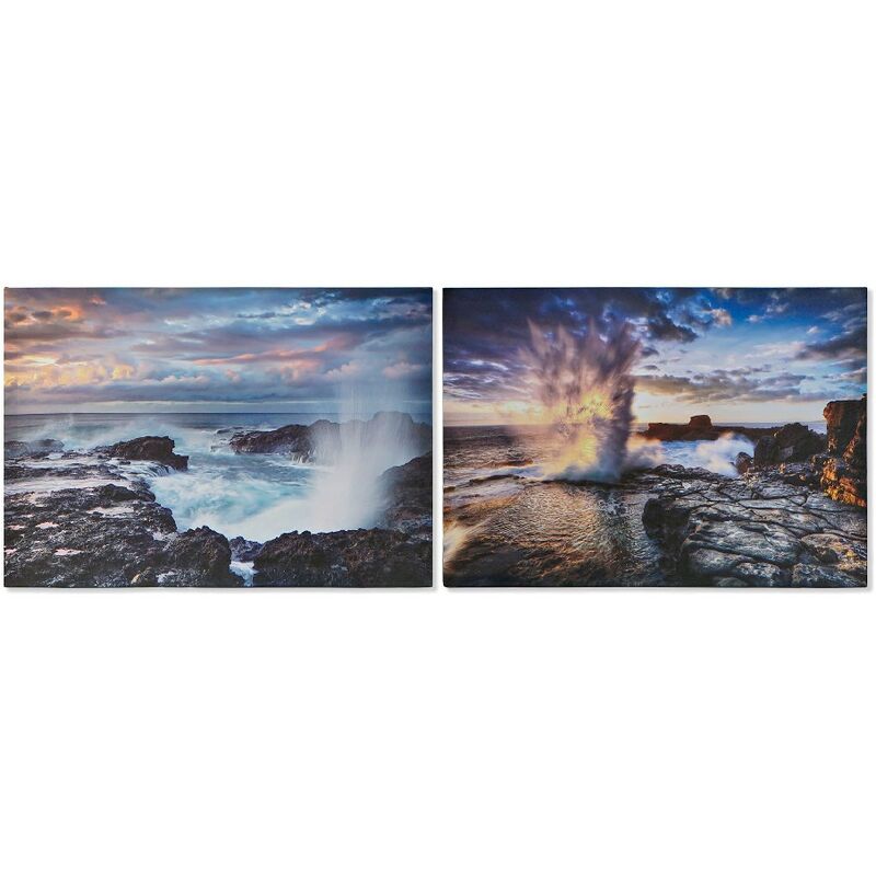 

Cuadro DKD Home Decor Sea Lienzo (2 pcs) (70 x 1.8 x 50 cm)