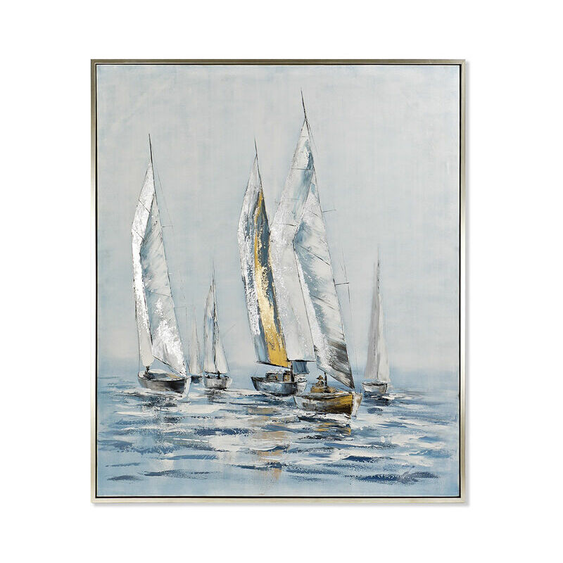 

Cuadro DKD Home Decor Veleros (131 x 4 x 156 cm)