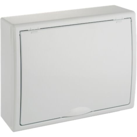 Cuadro eléctrico de superficie 12 elementos blanco Solera Arelos 8703
