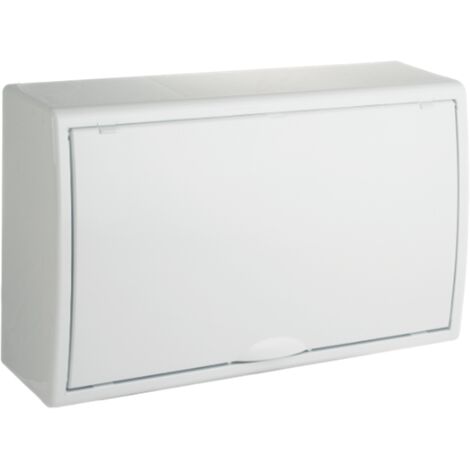 Cuadro eléctrico de superficie 18 elementos blanco Solera Arelos 8704