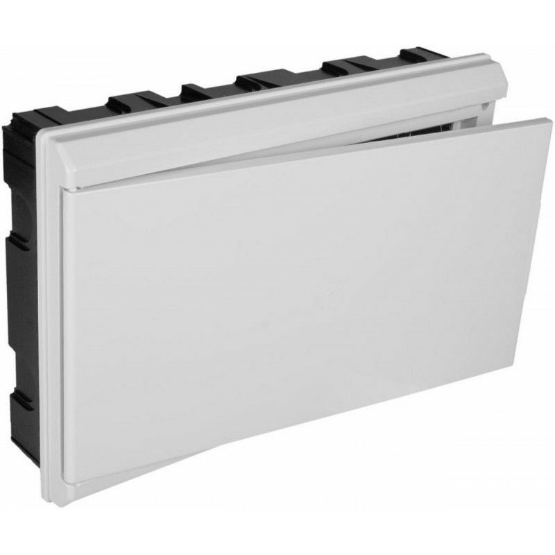 

Cuadro eléctrico empotrar ICP + 24 elementos con puerta gris SOLERA 5203CG