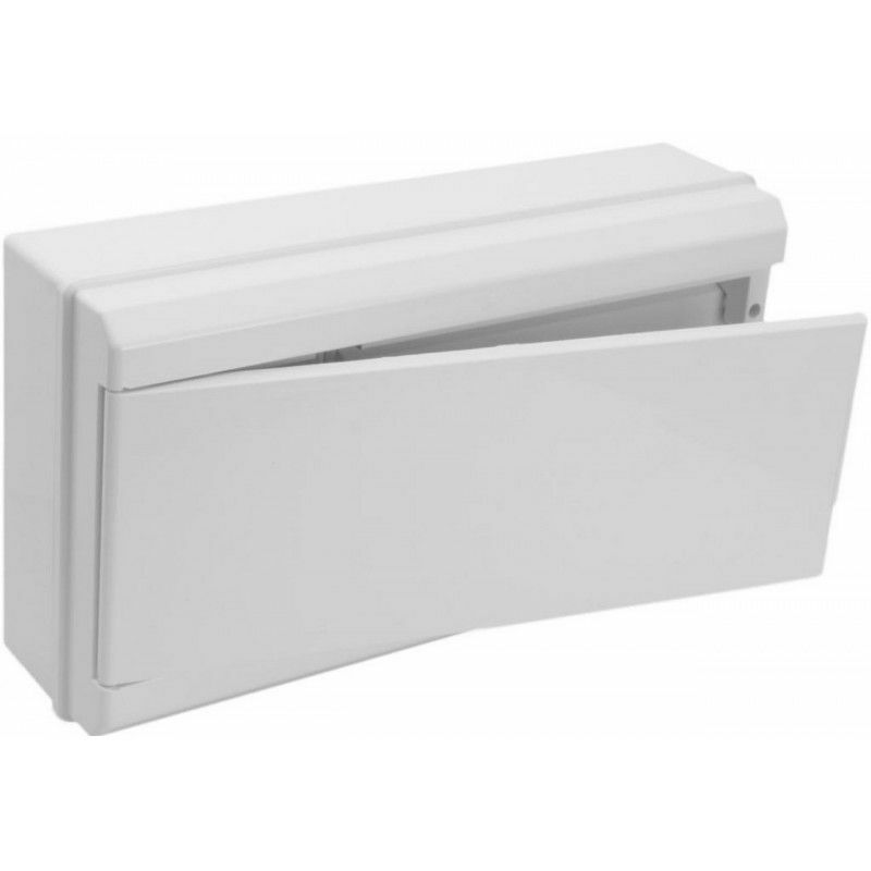 

Cuadro eléctrico superficie ICP + 12 elementos con puerta gris SOLERA 698CG