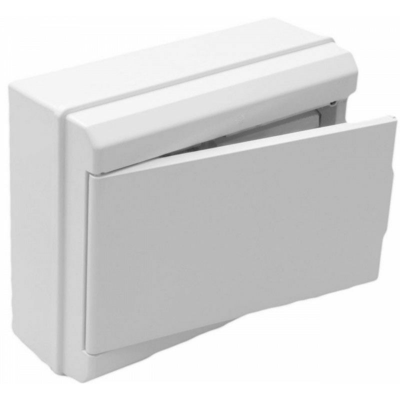 

Cuadro eléctrico superficie ICP + 6 elementos con puerta gris SOLERA 691CG