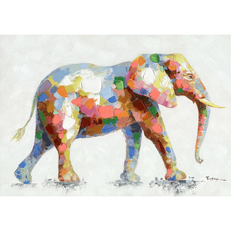 

Herdasa - Cuadro, Elefante caminando, 70x100x3 cm