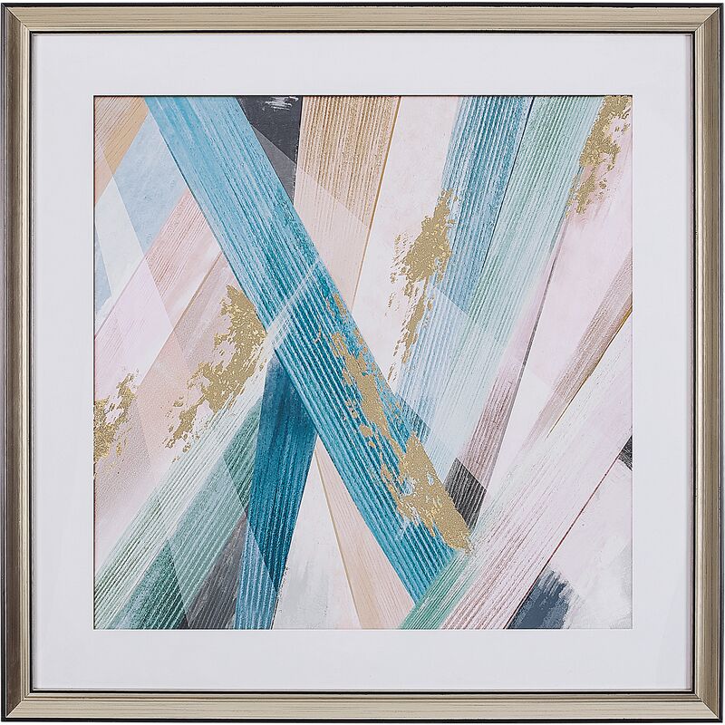 

Cuadro enmarcado multicolor 60x60 cm RUMBEK