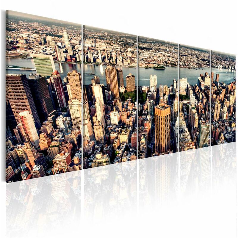 

Cuadro - Flight over New York Medidas 225X90