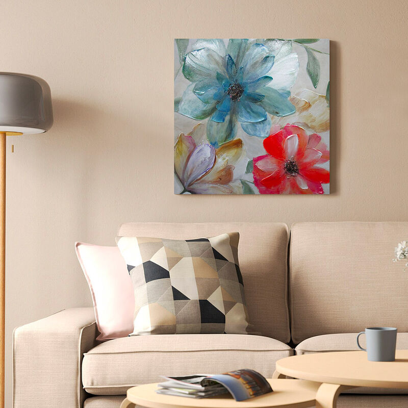 

Tema - Cuadro floral pintado a mano sobre lienzo 40 x 40 cm Spring Break