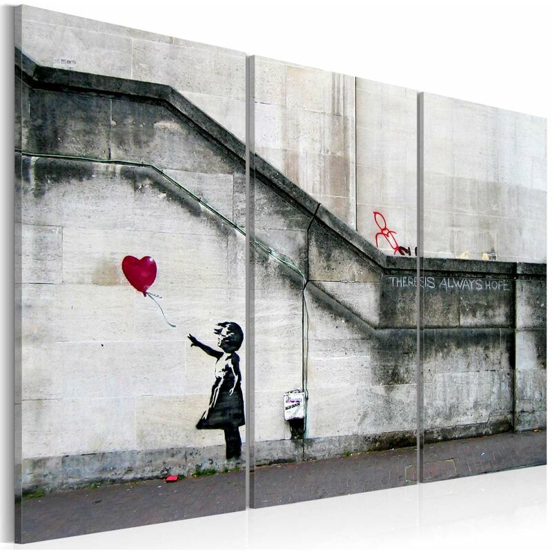 

Cuadro - Girl With a Balloon by Banksy Medidas 120X80