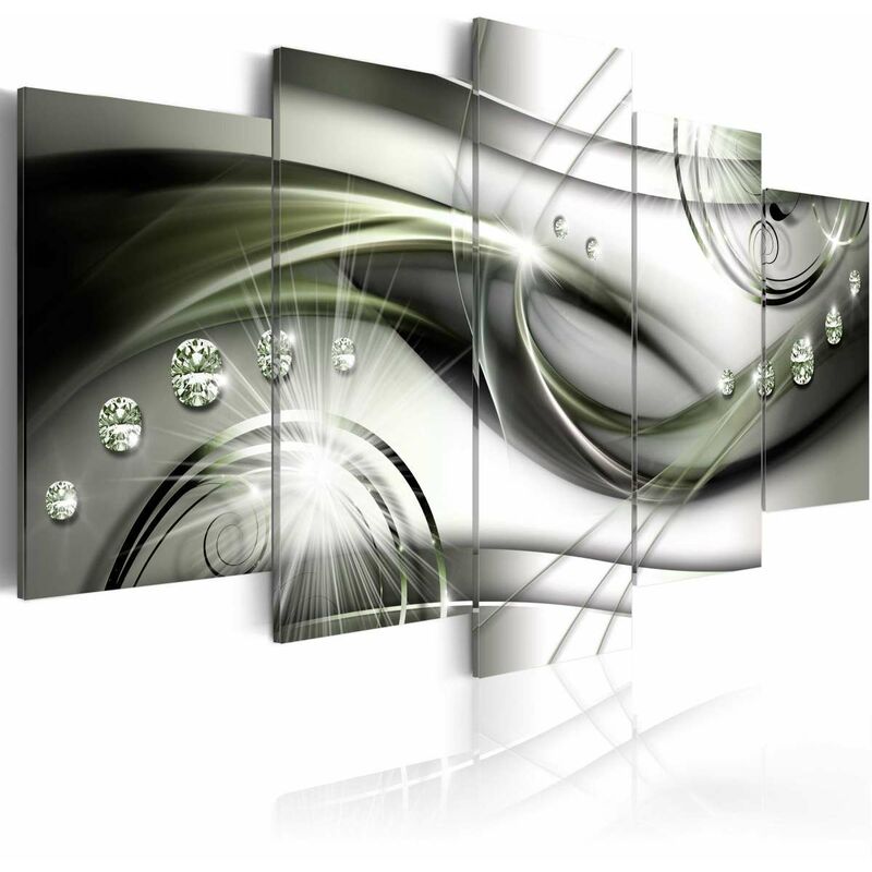 

Cuadro - Glowing Green Wave Medidas 100X50
