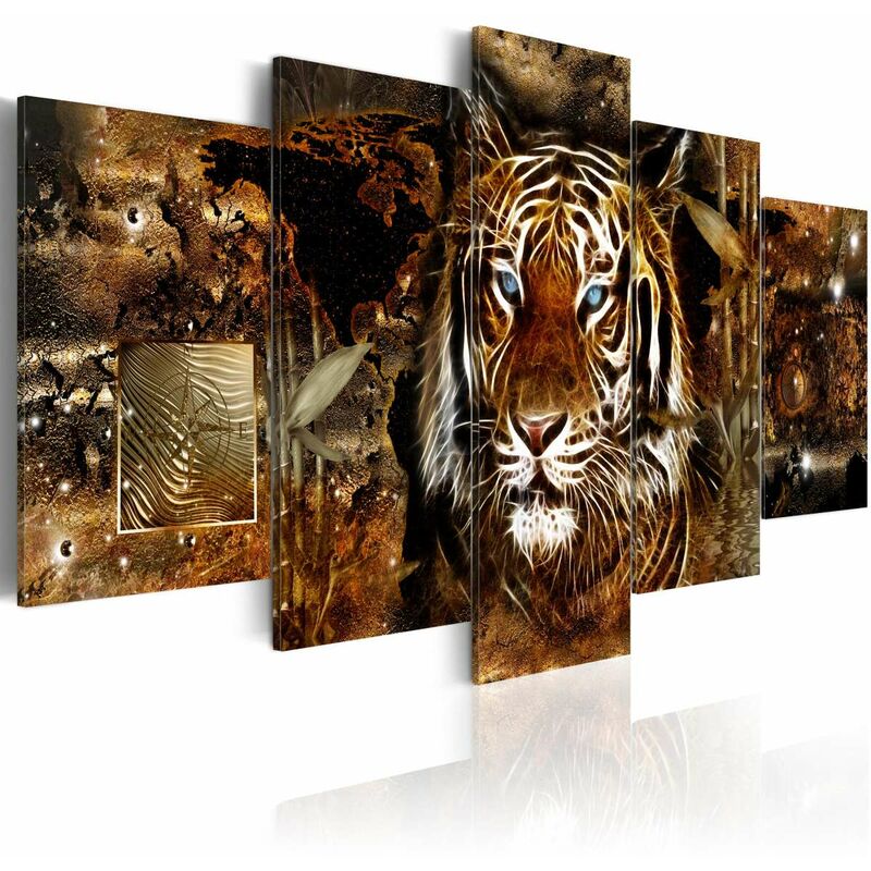 

Cuadro - Golden Jungle Medidas 100X50