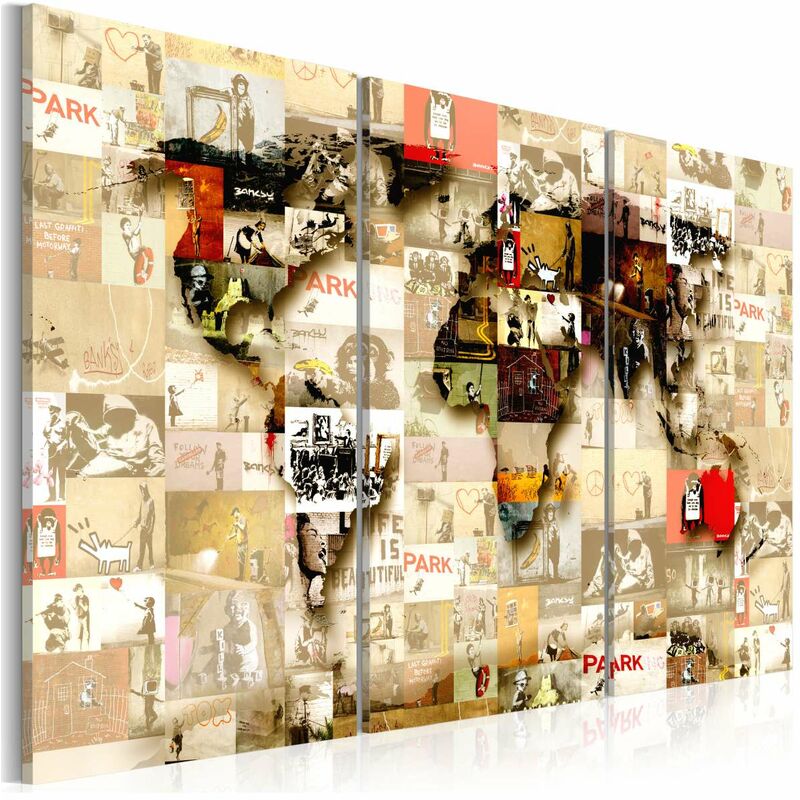 

Cuadro - Graffiti World Medidas 120X80