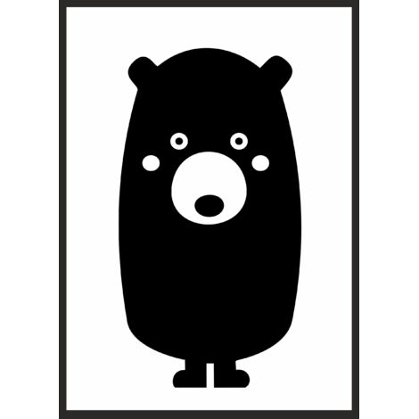 CUADRO INFANTIL, PÓSTER ENMARCADO A4 cm PD163