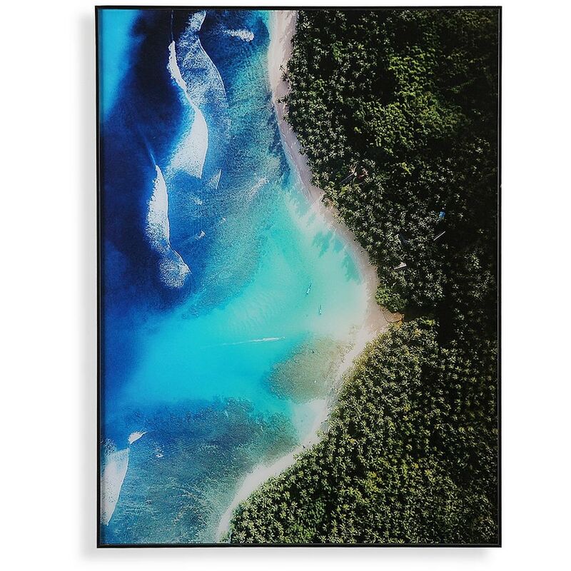 

Cuadro Isla Cristal Madera MDF (60 x 2 x 80 cm)
