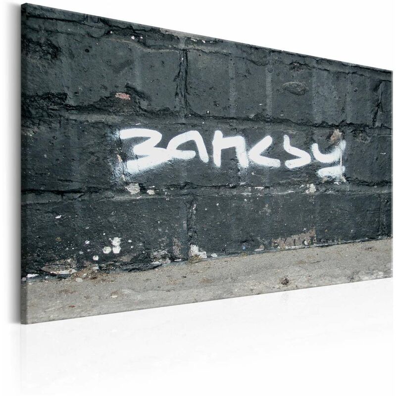 

Cuadro - La firma de Banksy Medidas 60X40