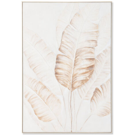 Cuadro Lienzo Ps 102,5X5,5X152 Hojas Palmera